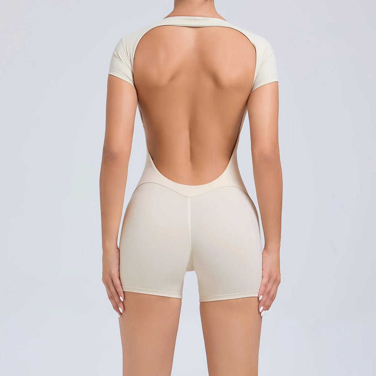 Yoga jumpsuit met ademend & flexibel design