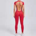 Yoga jumpsuit met ademend & flexibel design
