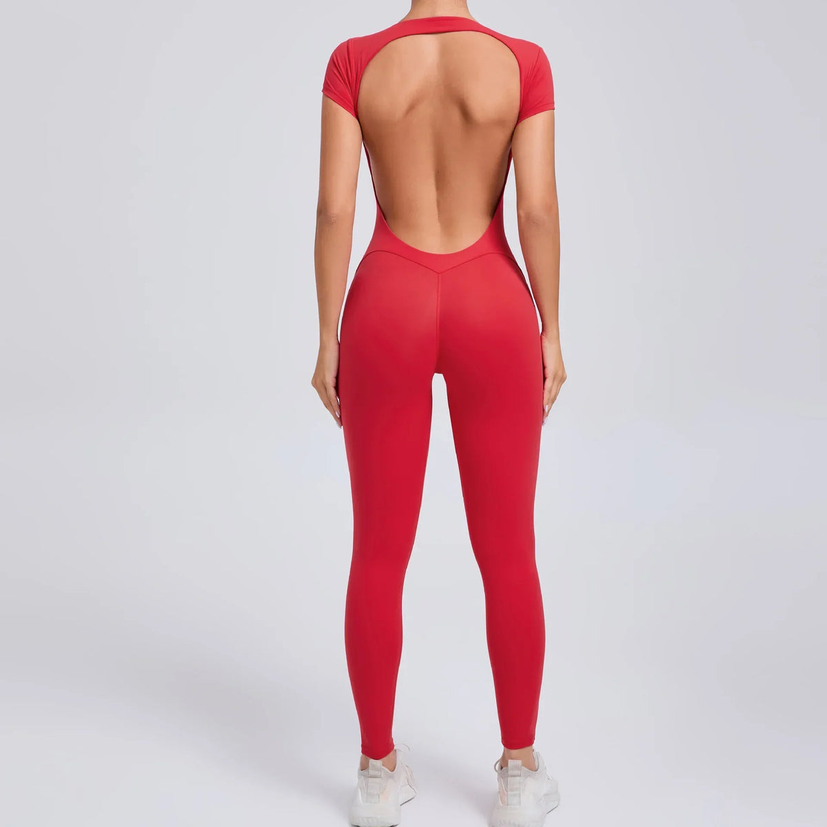 Yoga jumpsuit met ademend & flexibel design