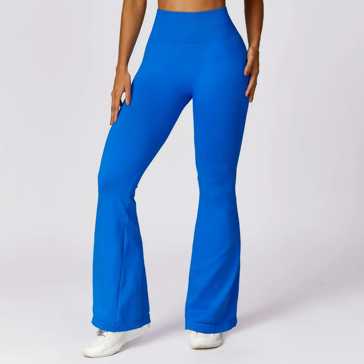 Naadloze flared yoga legging