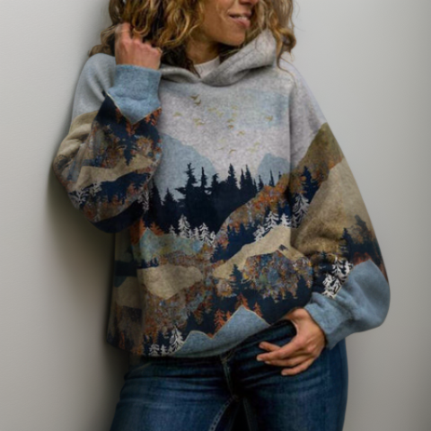 Harajuku hoodie met urban flair