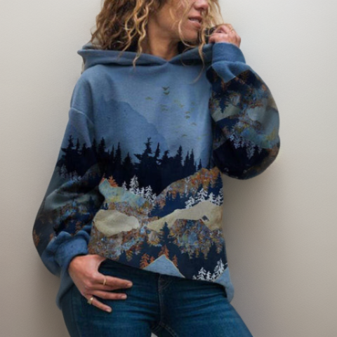 Harajuku hoodie met urban flair