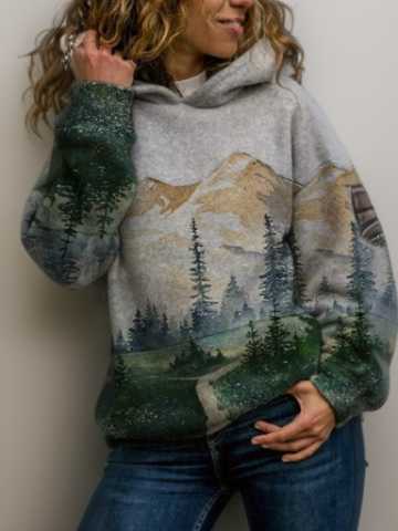 Harajuku hoodie met urban flair