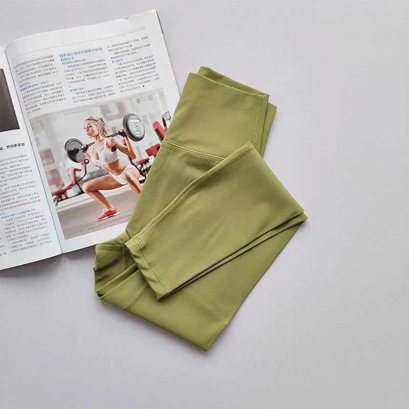 High waist hip lift yoga legging