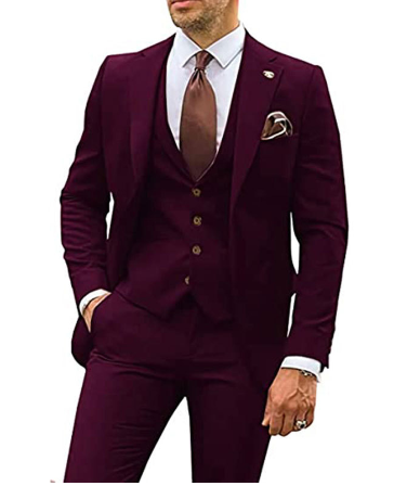 Zakelijk outfit voor heren (jas + broek)