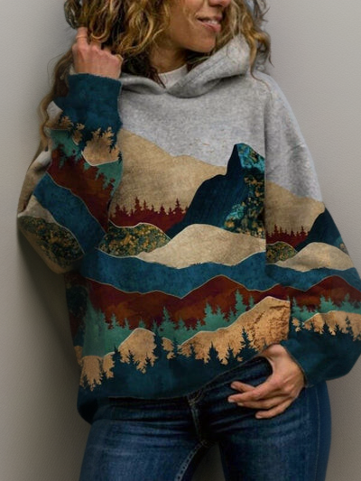 Harajuku hoodie met urban flair