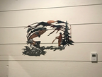 Metalen wanddecoratie