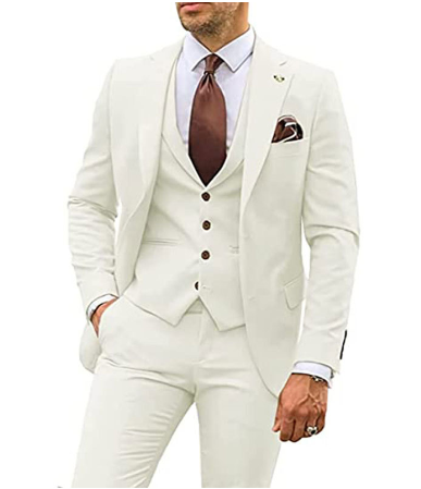 Zakelijk outfit voor heren (jas + broek)