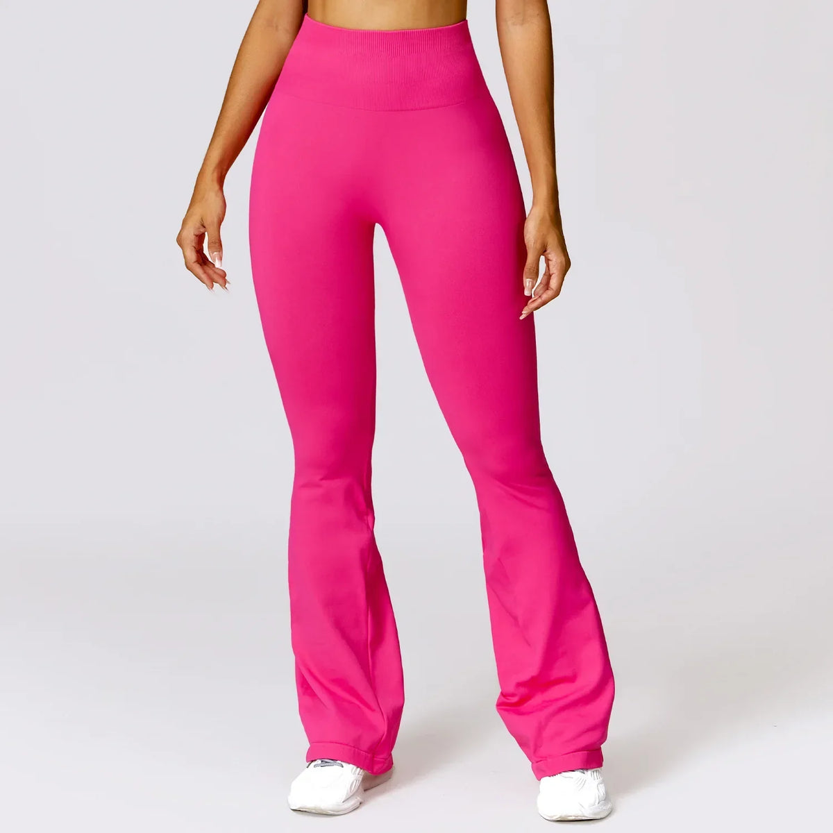 Naadloze flared yoga legging