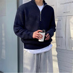 Half-Zip heren sweater