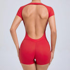 Yoga jumpsuit met ademend & flexibel design