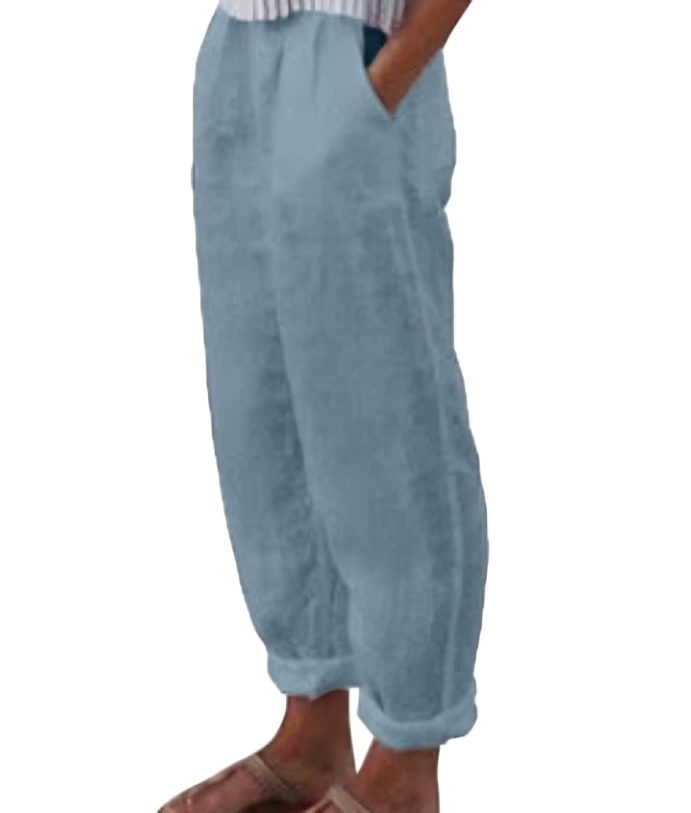 Linnen broek voor dames – Noor