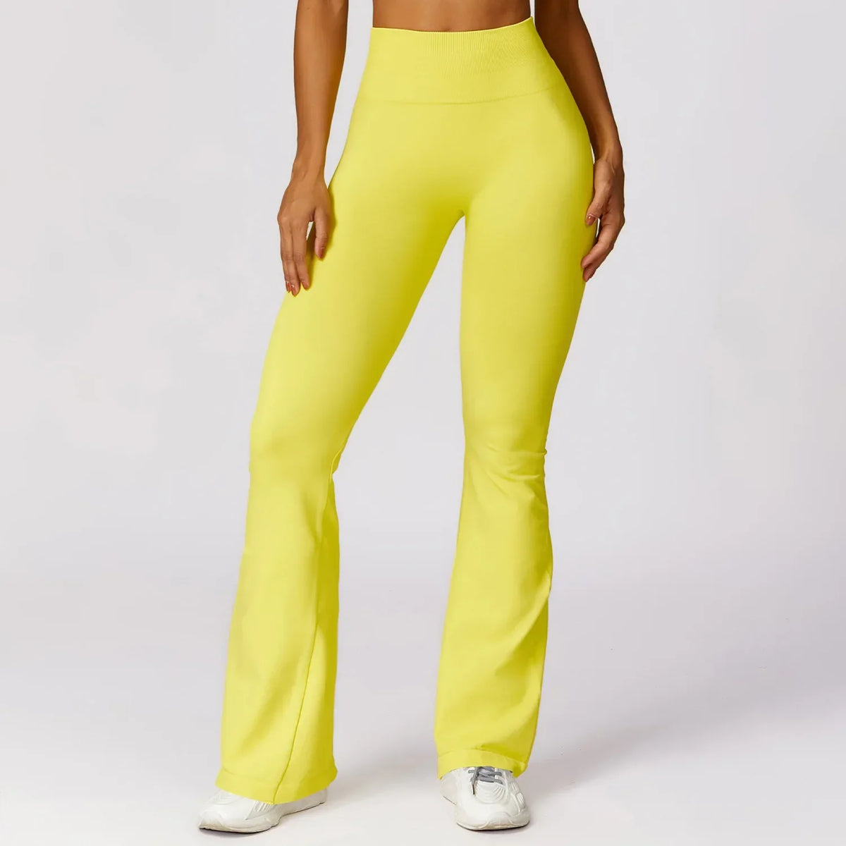 Naadloze flared yoga legging