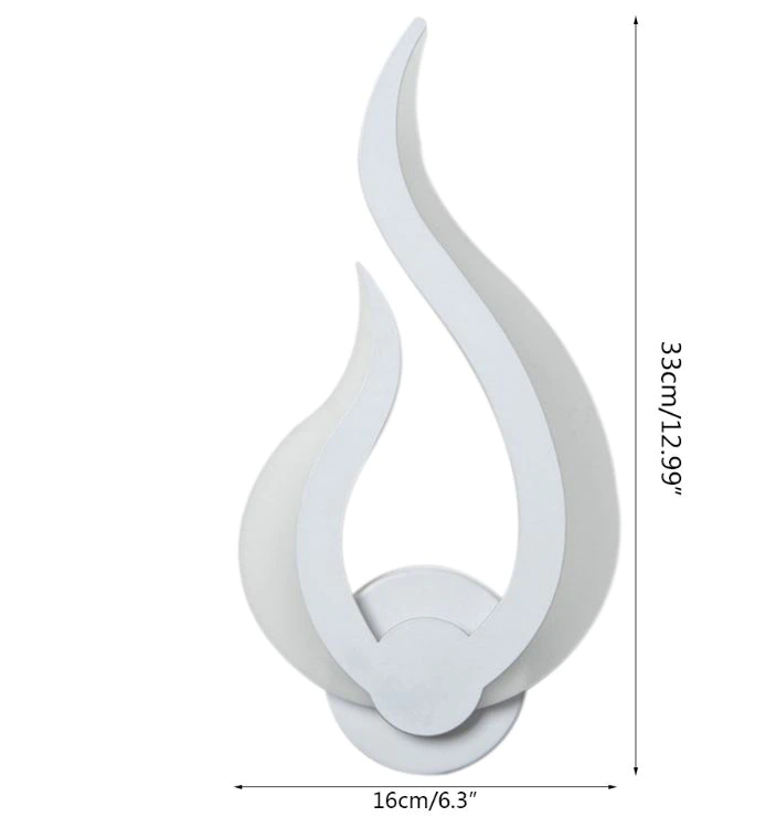 LED-lamp met vlamvorm