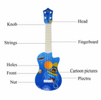 Ukulele in miniformaat