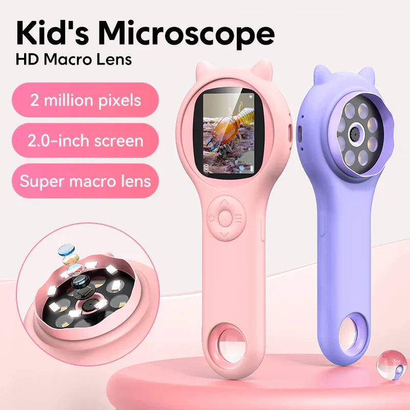 Kindvriendelijke digitale microscoop