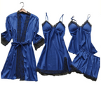 Satijnen nachthemd set