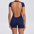 Yoga jumpsuit met ademend & flexibel design