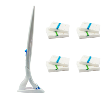 Disposable toilet head brush — afbeelding 1