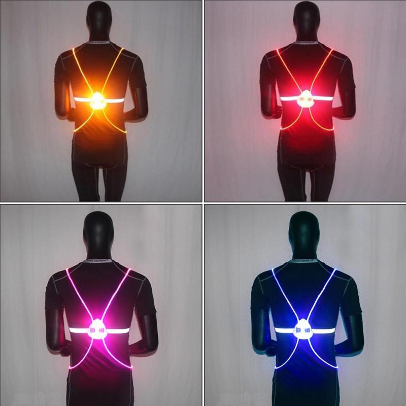 Lichtgevende veiligheidsband