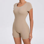 Yoga jumpsuit met ademend & flexibel design