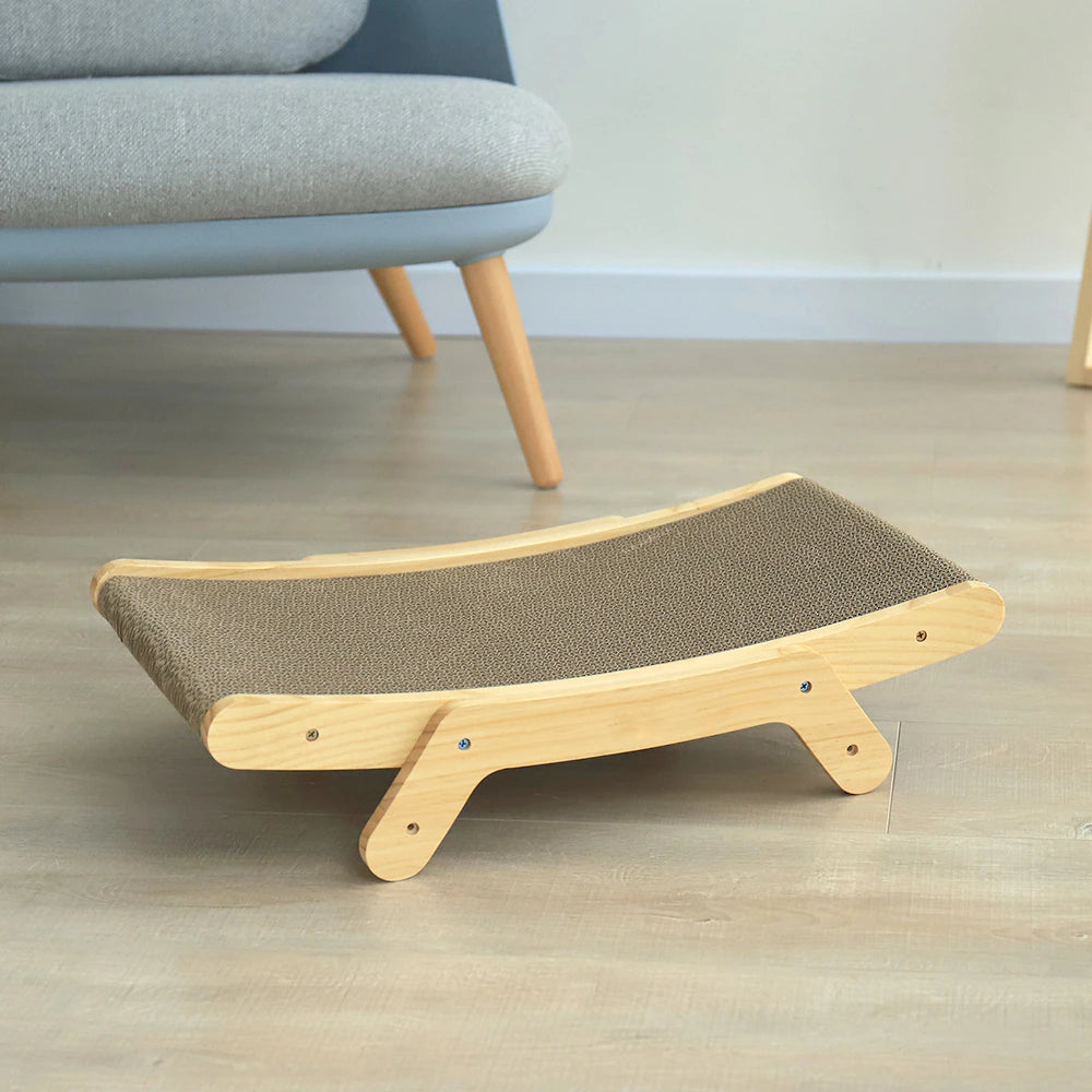Dé 3-in-1 krabpaal en ligstoel voor katten