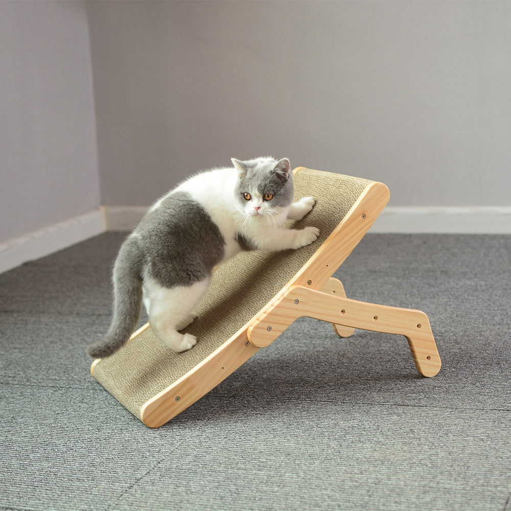 Dé 3-in-1 krabpaal en ligstoel voor katten