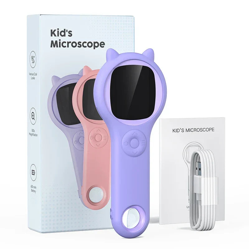Kindvriendelijke digitale microscoop