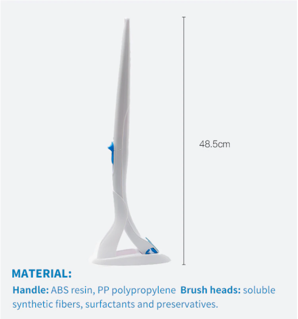Disposable toilet head brush — afbeelding 4