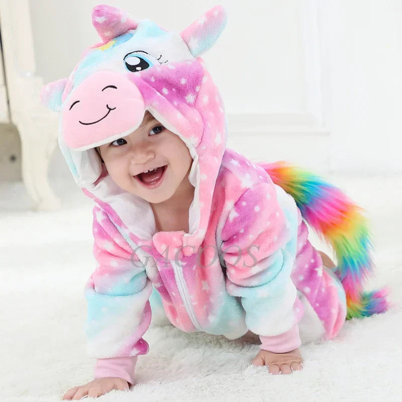 Schattige dieren baby onesies