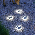 Draadloze solar pootafdruk tuinverlichting
