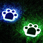 Draadloze solar pootafdruk tuinverlichting