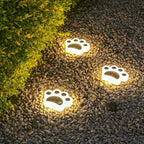 Draadloze solar pootafdruk tuinverlichting
