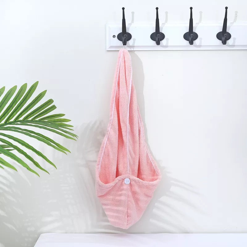 Magic wrapcap – microfiber handdoek sneldrogend haar