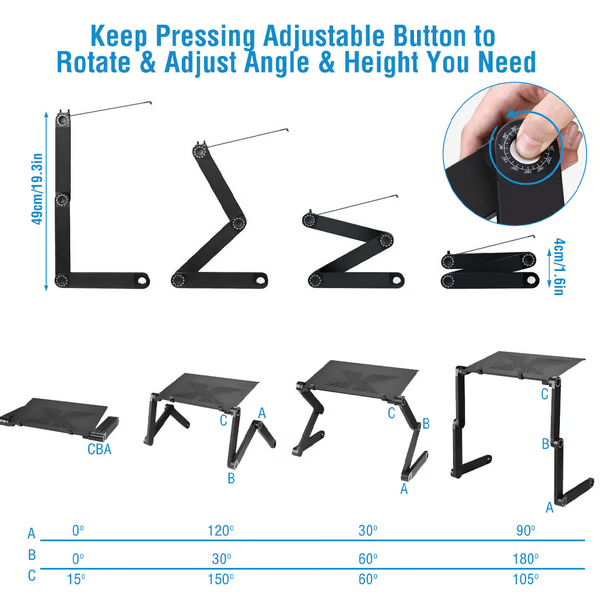 360° ergonomische laptopstandaard