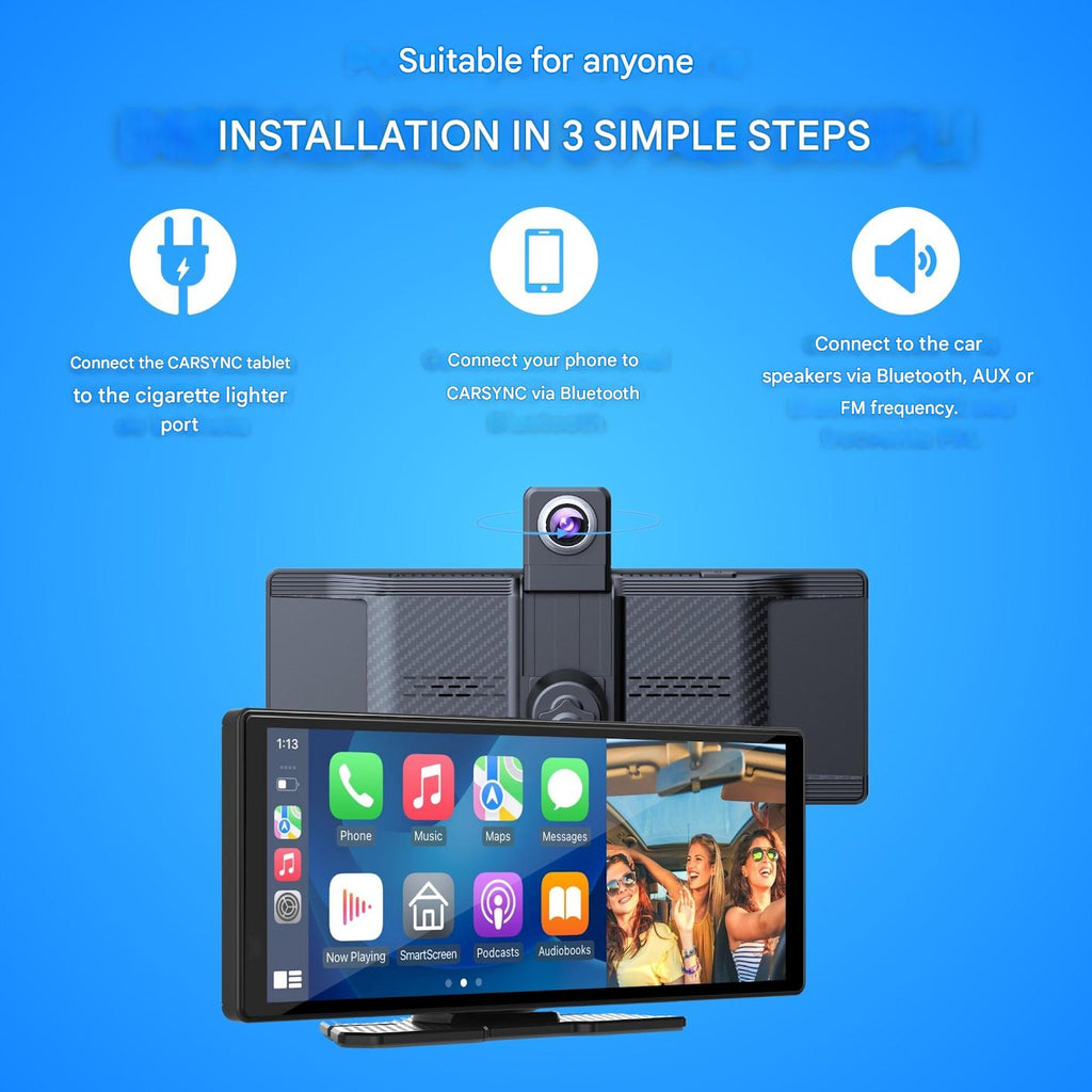 Draadloos carplay & android scherm
