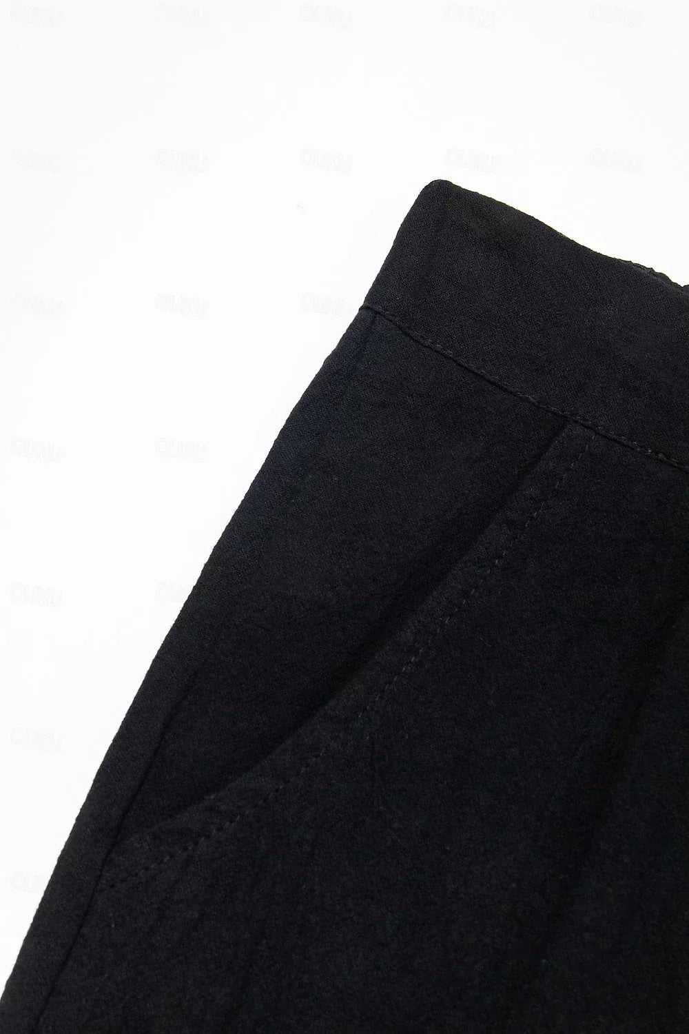 Linnen-Katoenen heren short