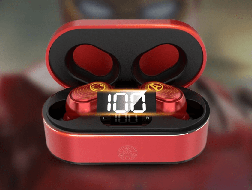 Draadloze oordopjes Avengers met LED-scherm