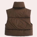 Gewatteerde korte damesbodywarmer
