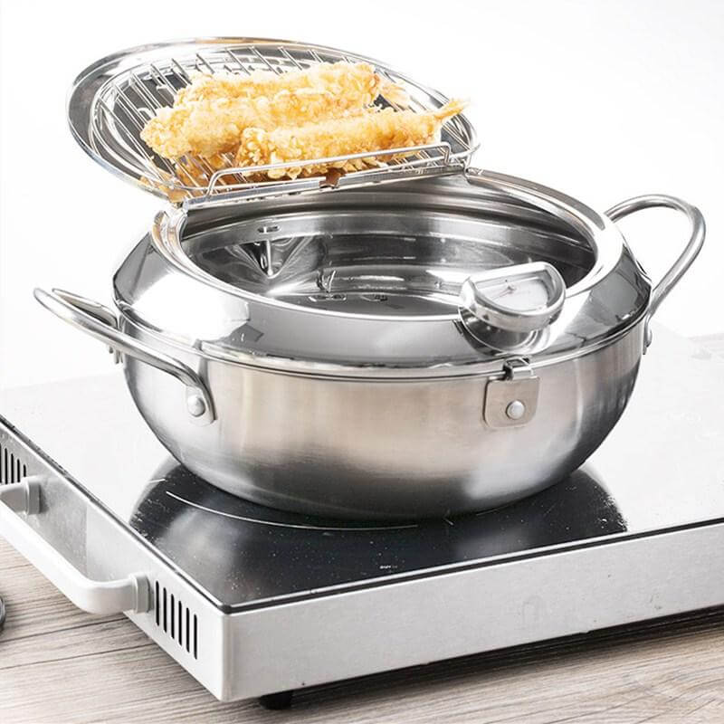 Tempura fryer – japanse stijl frituurpan
