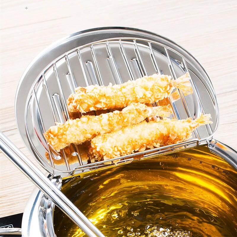 Tempura fryer – japanse stijl frituurpan