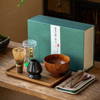 Traditionele matcha cadeauset