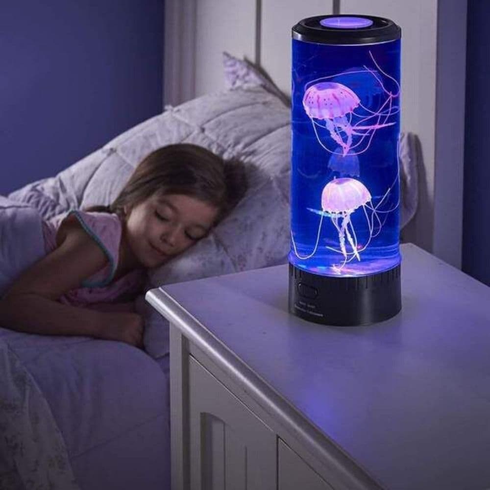 Nachtlamp met kwallenmotief Fantasy Light