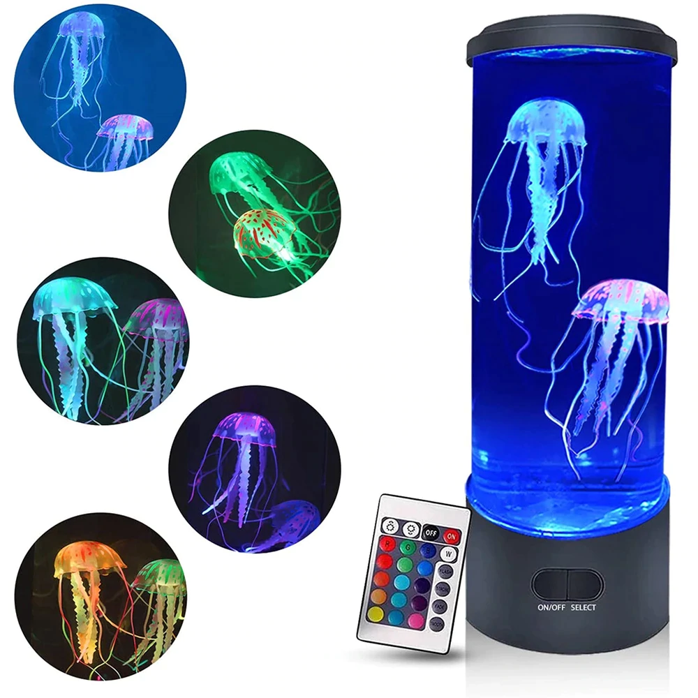 Nachtlamp met kwallenmotief Fantasy Light