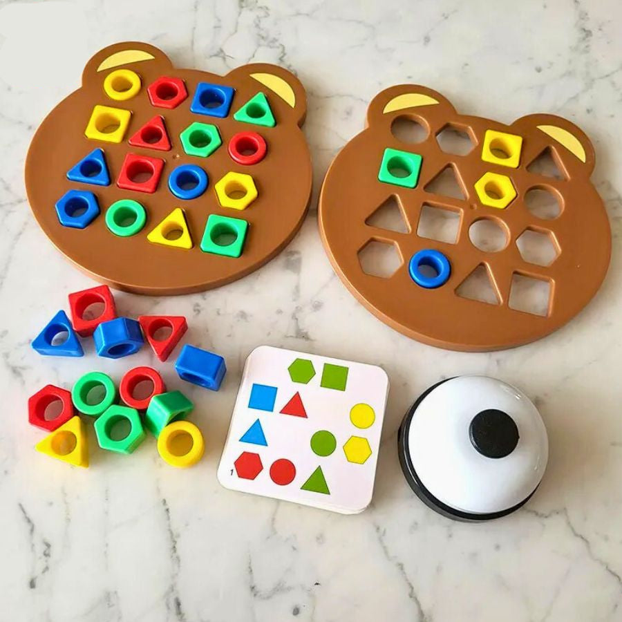 Vorm- en kleurenpuzzel voor kinderen