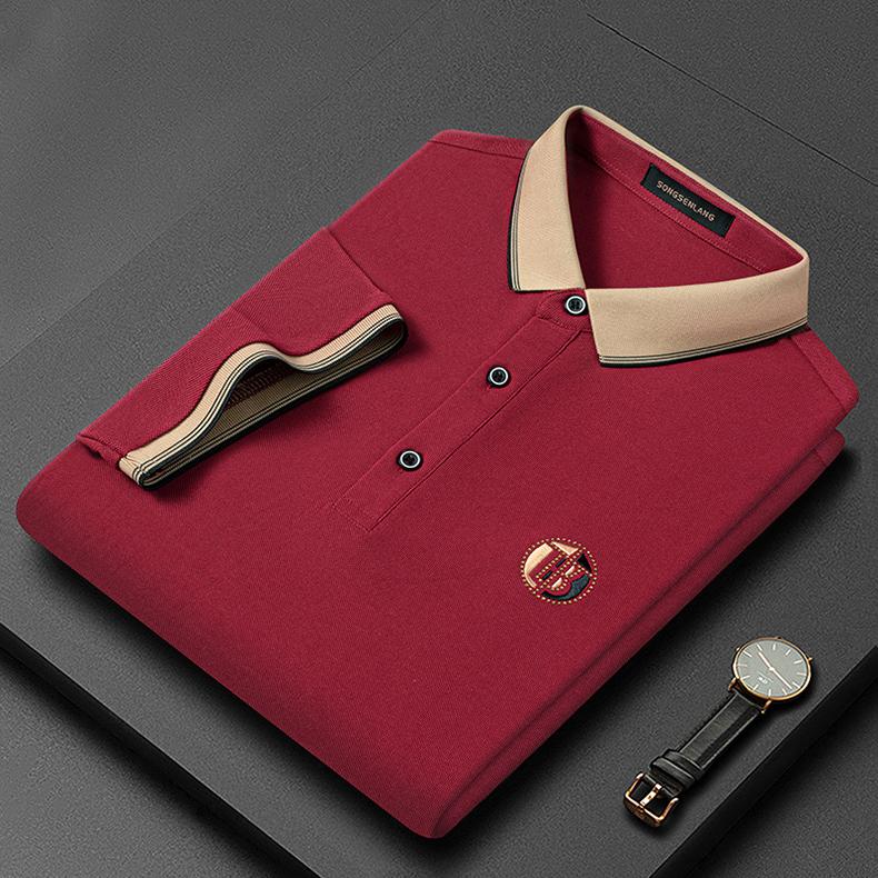 Stijlvol geborduurd polo shirt — afbeelding 7