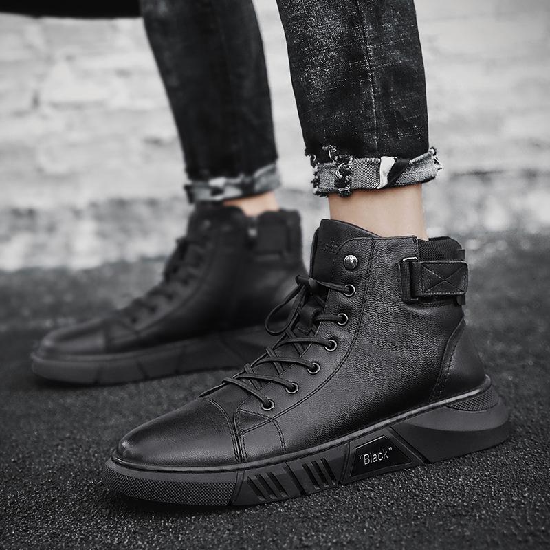 Zwarte herenschoenen