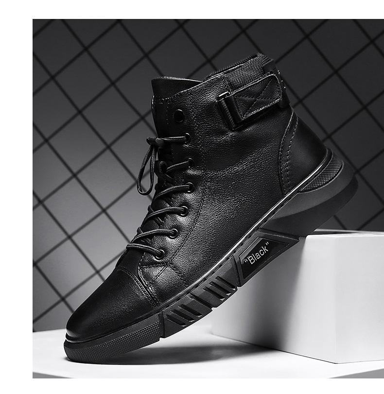 Zwarte herenschoenen
