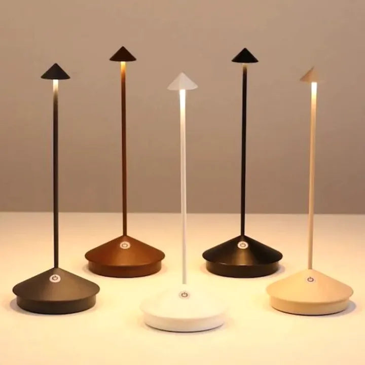 Draadloze dimbare LED-tafellamp met USB-oplading