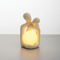 Keramische tafellamp sculptuur — afbeelding 4